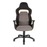 Töötool COMFORT, 69x68xH120-130cm, must/hall/oran˛, polüesterkangas, plastik Arvutitoolid ja töötoolid Arvutitoolid ja töötoolid