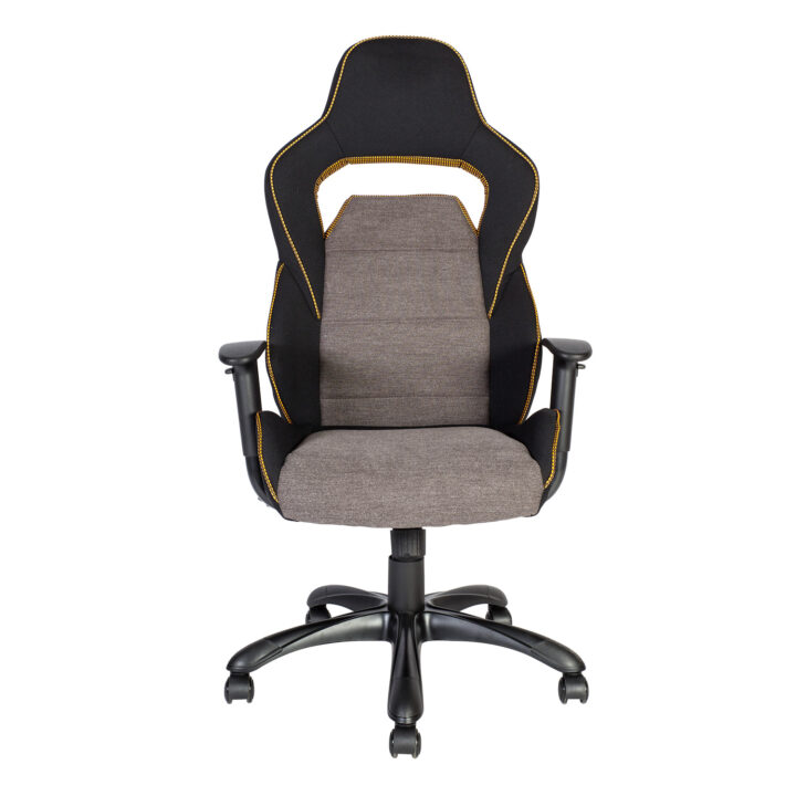 Töötool COMFORT, 69x68xH120-130cm, must/hall/oran˛, polüesterkangas, plastik Arvutitoolid ja töötoolid Arvutitoolid ja töötoolid