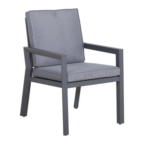 Tool TOMSON 61,5x68xH85cm, tumehall, alumiinium Aiatoolid ja aiapingid Aiatoolid ja aiapingid