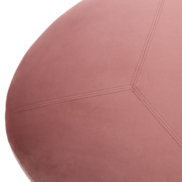 Tumba UMI vanaroosa samet, 66x66xH36cm, puit, MDF, polüesterkangas Elutoamööbel Elutuppa jõuludeks
