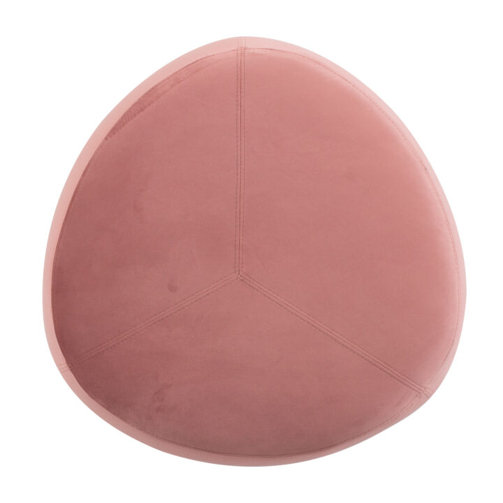 Tumba UMI vanaroosa samet, 66x66xH36cm, puit, MDF, polüesterkangas Elutoamööbel Elutuppa jõuludeks