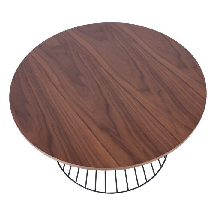 Diivanilaud FABIANO D80xH45cm, pähtlispooniga MDF, metall Diivanilauad ja abilauad Diivanilauad ja abilauad