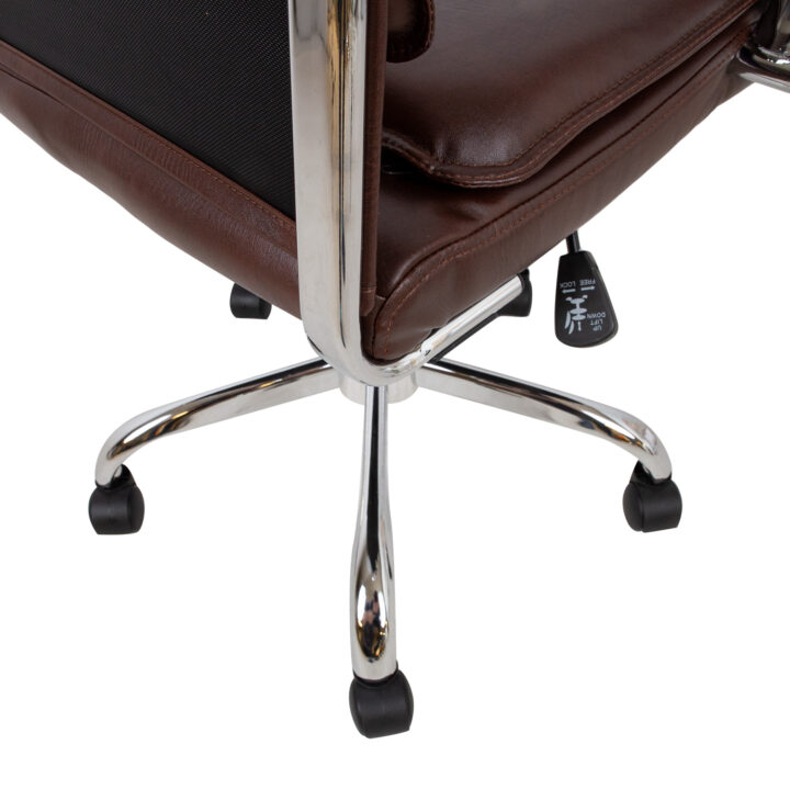 Töötool ULTRA 54,5x63xH94-104cm, pruun kunstnahk Arvutitoolid ja töötoolid Arvutitoolid ja töötoolid