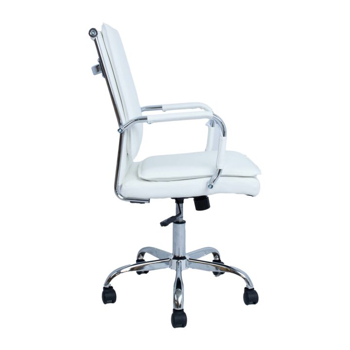 Töötool ULTRA 54,5x63xH94-104cm, valge kunstnahk Arvutitoolid ja töötoolid Arvutitoolid ja töötoolid