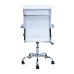 Töötool ULTRA 54,5x63xH94-104cm, valge kunstnahk Arvutitoolid ja töötoolid Arvutitoolid ja töötoolid
