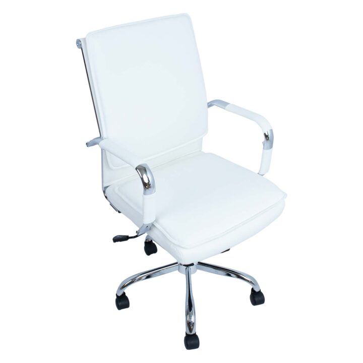 Töötool ULTRA 54,5x63xH94-104cm, valge kunstnahk Arvutitoolid ja töötoolid Arvutitoolid ja töötoolid