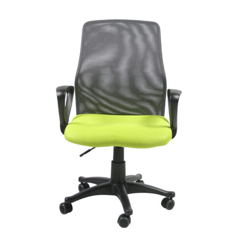 Töötool TREVISO, 59x58xH90-102cm, roheline/hall, polüesterkangas, plastik Arvutitoolid ja töötoolid Arvutitoolid ja töötoolid