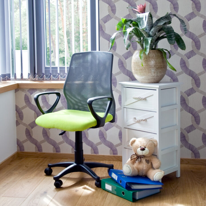 Töötool TREVISO, 59x58xH90-102cm, roheline/hall, polüesterkangas, plastik Arvutitoolid ja töötoolid Arvutitoolid ja töötoolid