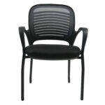Klienditool TORINO 59x59xH84cm, hall/must Klienditoolid Klienditoolid