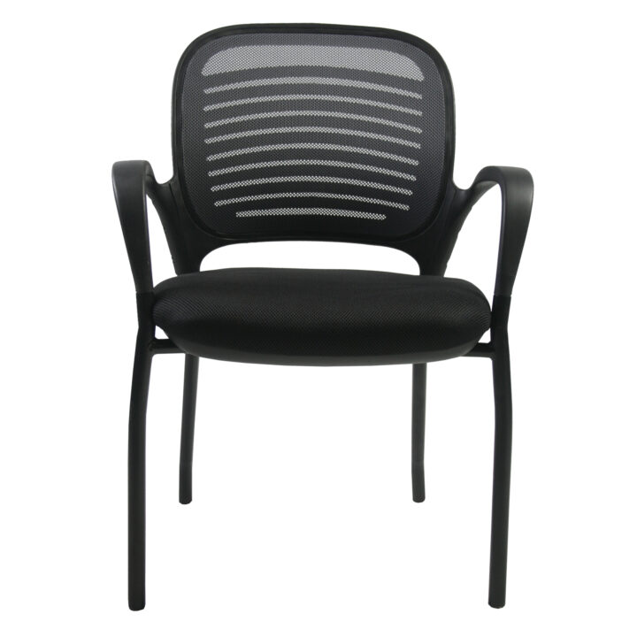 Klienditool TORINO 59x59xH84cm, hall/must Klienditoolid Klienditoolid