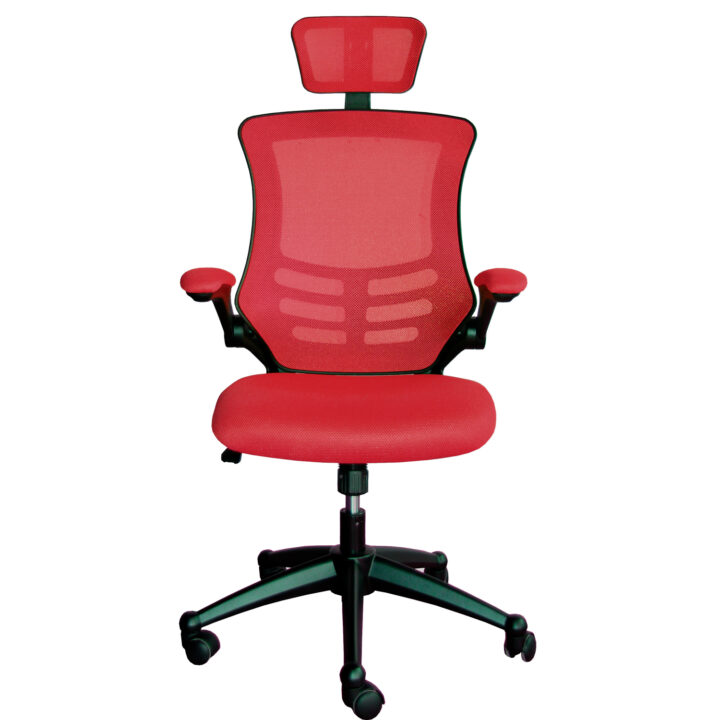 Töötool RAGUSA 66,5x51xH117-126cm, punane Arvutitoolid ja töötoolid Arvutitoolid ja töötoolid
