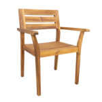 Tool FLORIAN 60x59xH85cm, akaatsia Aiatoolid ja aiapingid Aiatoolid ja aiapingid