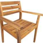 Tool FLORIAN 60x59xH85cm, akaatsia Aiatoolid ja aiapingid Aiatoolid ja aiapingid
