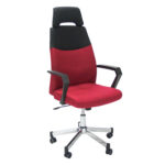 Töötool DOMINIC 58x59xH113,5-121cm, punane/must Arvutitoolid ja töötoolid ANGELO