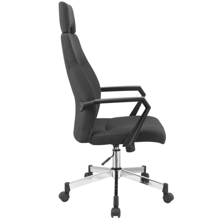 Töötool DOMINIC 58x59xH113,5-121cm, must Arvutitoolid ja töötoolid ANGELO