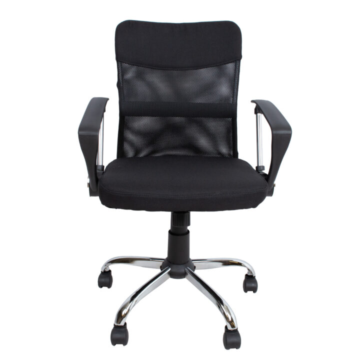 Töötool DARIUS, 57x57xH93-103cm, must, polüesterkangas, metall Arvutitoolid ja töötoolid Arvutitoolid ja töötoolid