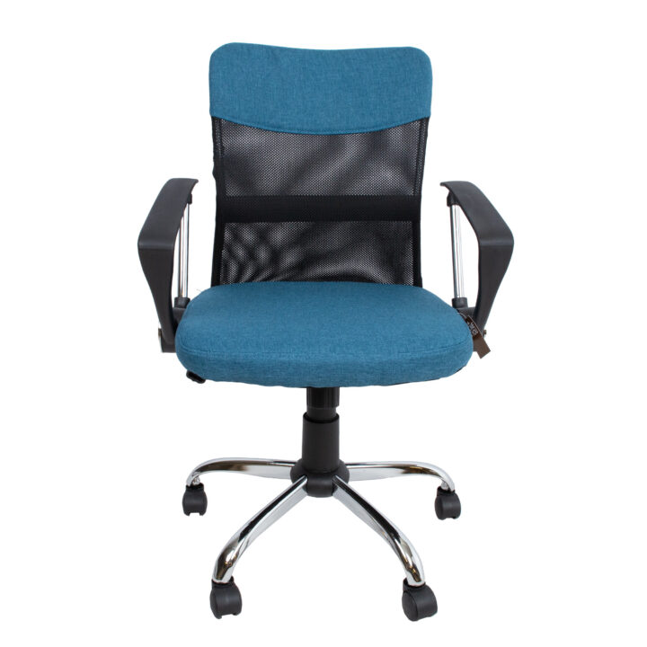 Töötool DARIUS, 57x57xH93-103cm, sinine/must, polüesterkangas, metall Arvutitoolid ja töötoolid Arvutitoolid ja töötoolid
