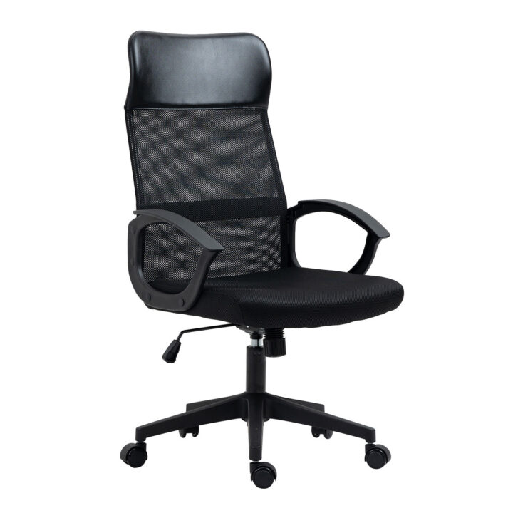Töötool LINUS 60x62xH107-117cm,  must Arvutitoolid ja töötoolid