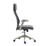 Töötool ELMER 67x62xH113-124cm, hall / must Arvutitoolid ja töötoolid