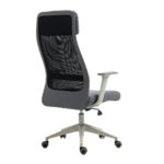 Töötool ELMER 67x62xH113-124cm, hall / must Arvutitoolid ja töötoolid