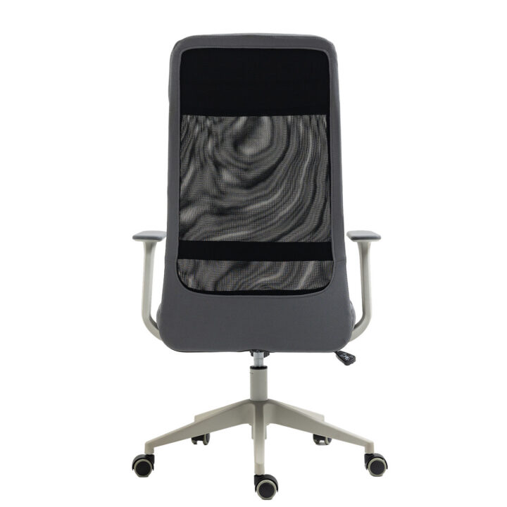 Töötool ELMER 67x62xH113-124cm, hall / must Arvutitoolid ja töötoolid