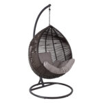 Ripptool CHESTNUT 103x103xH190cm, tumepruun, teras, plastikpunutis Kiiged ja ripptoolid G06-200 Ripptoolid