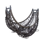 Ripptool FOLDY 103x105xH198cm, tumehall, teras, plastikpunutis Kiiged ja ripptoolid Esilehe tooted