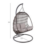 Ripptool CHESTNUT 2-kohaline 120×75,5xH193cm, tumepruun Kiiged ja ripptoolid G06-200 Ripptoolid
