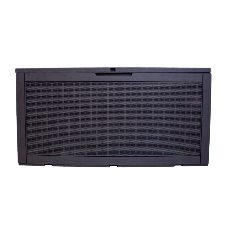 Säilituskast SAYA 122×54,5x63cm/380L, hall plastik Aiadiivanid ja komplektid G02-500 Padjakastid