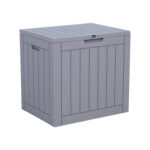 Säilituskast PORTOLA 56x43xH53cm/118L, hall plastik Aiadekoratsioonid