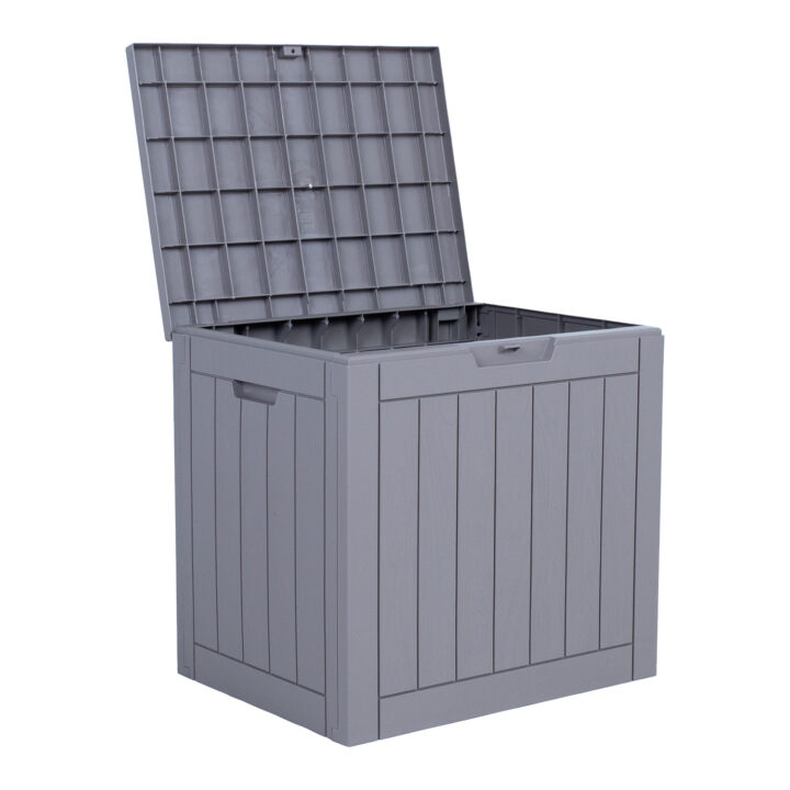 Säilituskast PORTOLA 56x43xH53cm/118L, hall plastik Aiadekoratsioonid