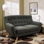 Diivan RIHANNA 2-kohaline 140x84xH87cm, hall Diivanid Diivanid