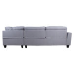 Nurgadiivan HELSINKI PN 268×83/158xH88cm, helehall Diivanid Diivanid