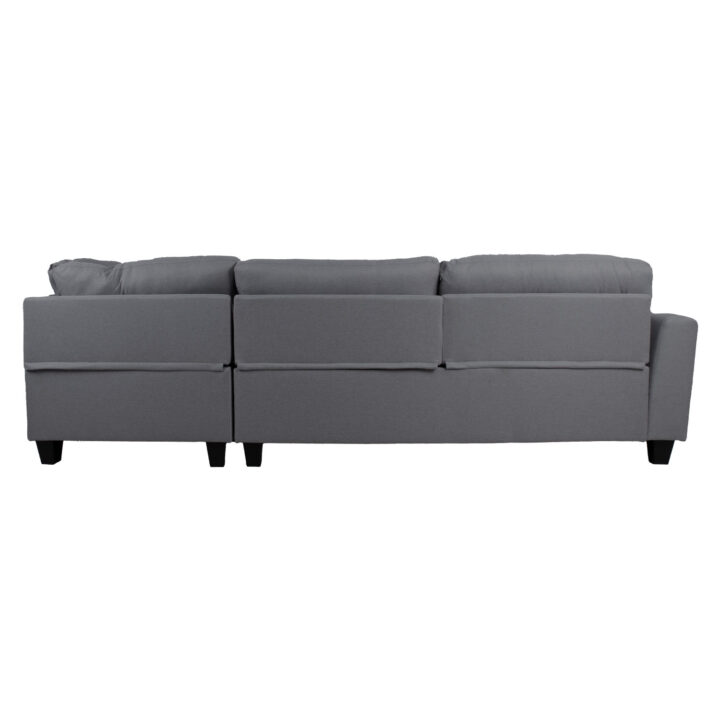 Nurgadiivan HELSINKI PN 268×83/158xH88cm, tumehall Diivanid Diivanid