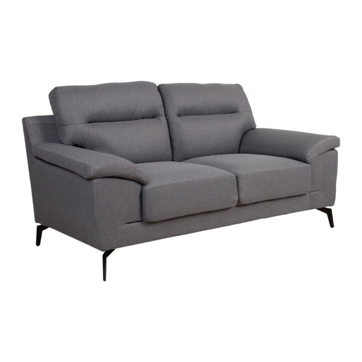 Diivan ENZO 2-kohaline 168x83xH92cm, tumehall Diivanid Diivanid