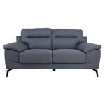 Diivan ENZO 2-kohaline 168x83xH92cm, tumehall Diivanid Diivanid