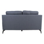 Diivan ENZO 2-kohaline 168x83xH92cm, tumehall Diivanid Diivanid