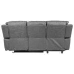 Nurgadiivan BERIT VN manuaalne recliner 214×160/95xH98cm, tumehall Diivanid Diivanid