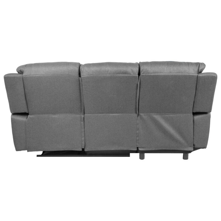 Nurgadiivan BERIT VN manuaalne recliner 214×160/95xH98cm, tumehall Diivanid Diivanid