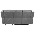 Nurgadiivan BERIT PN manuaalne recliner 214×95/160xH98cm, tumehall Diivanid Diivanid