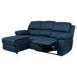 Nurgadiivan BERIT VN manuaalne recliner 214×160/95xH98cm, tumesinine Diivanid Diivanid