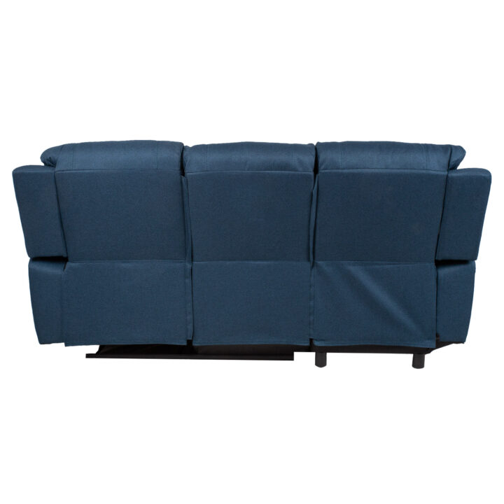 Nurgadiivan BERIT VN manuaalne recliner 214×160/95xH98cm, tumesinine Diivanid Diivanid