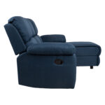 Nurgadiivan BERIT PN manuaalne recliner 214×95/160xH98cm, tumesinine Diivanid Diivanid