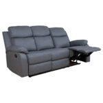 Diivan REX 3-kohaline manuaalne recliner 186x81xH103cm, tumehall Diivanid Diivanid