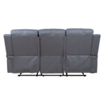 Diivan REX 3-kohaline manuaalne recliner 186x81xH103cm, tumehall Diivanid Diivanid