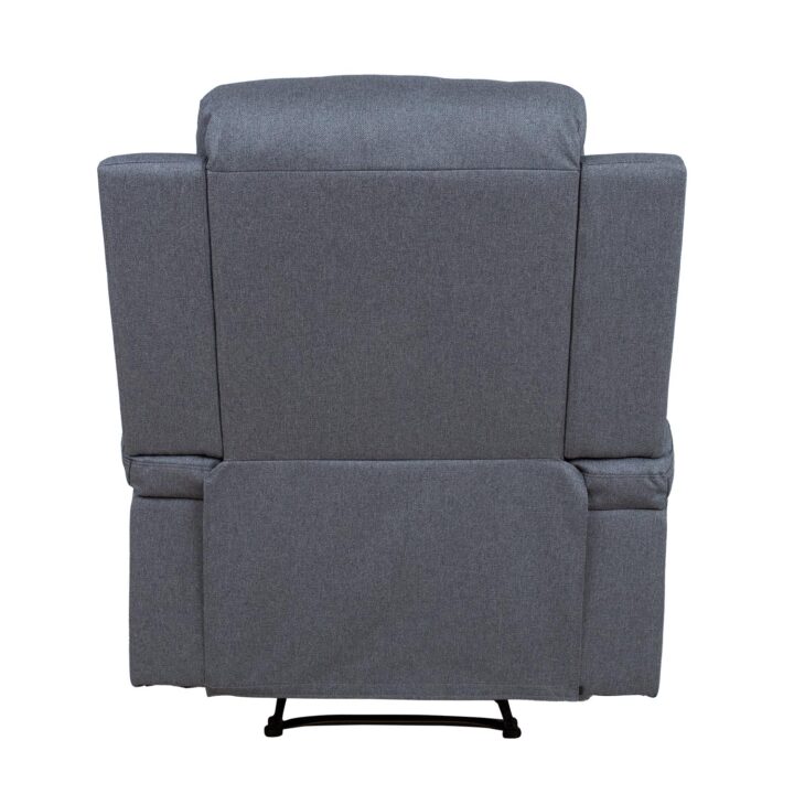 Tugitool REX manuaalne recliner 80x81xH103cm, tumehall Elutoamööbel H01-500 Tugitoolid ja kiiktoolid