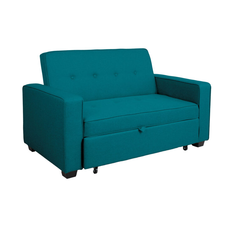 Diivanvoodi FEYA 146x86xH88cm, meresinine Diivanid Diivanid