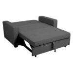 Diivanvoodi FEYA 146x86xH88cm, tumehall Diivanid Diivanid