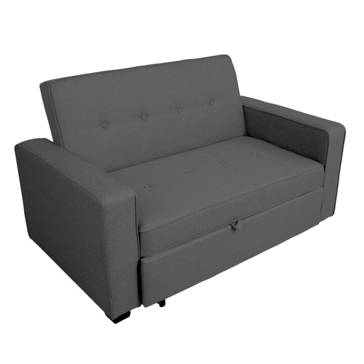 Diivanvoodi FEYA 146x86xH88cm, tumehall Diivanid Diivanid
