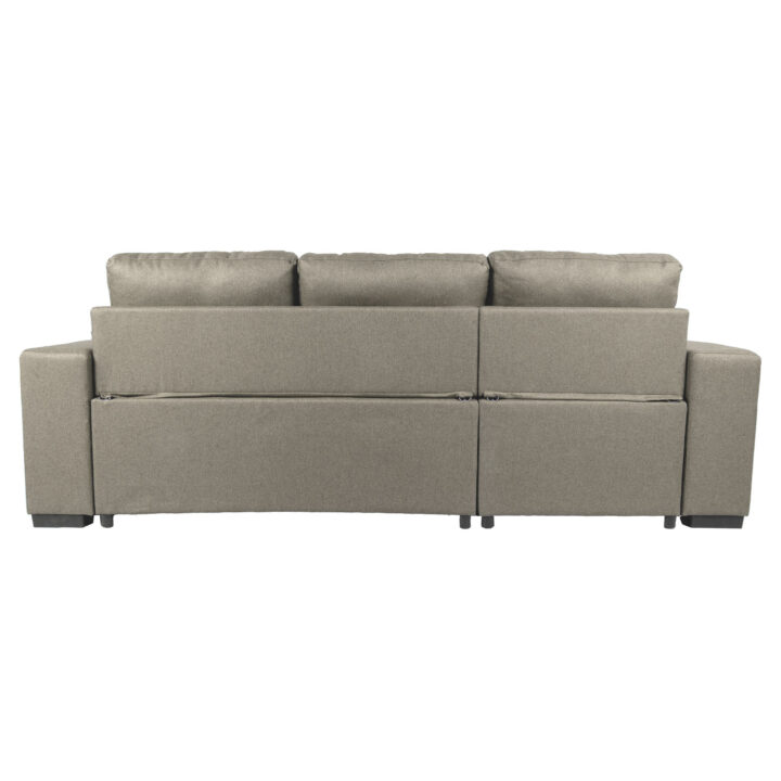 Nurgadiivanvoodi CARITA 240×90/160xH94cm, beež Diivanid Diivanid